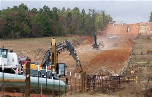Keystone XL Pipeline Construction